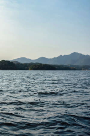 lake and mountainsの写真素材