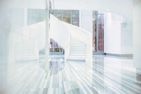 white space inside the buildingの写真素材