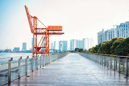 Various types of building structures photographed inの写真素材