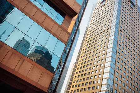 Various types of building structures photographed inの写真素材