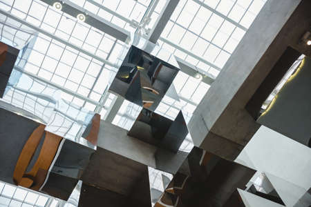 structure space of stairsの写真素材