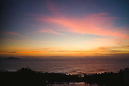 seaside sunriseの写真素材