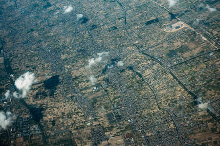 aerial photography on the ground