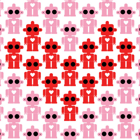 robot background  のイラスト素材