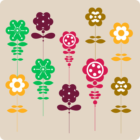 flower backgroundのイラスト素材