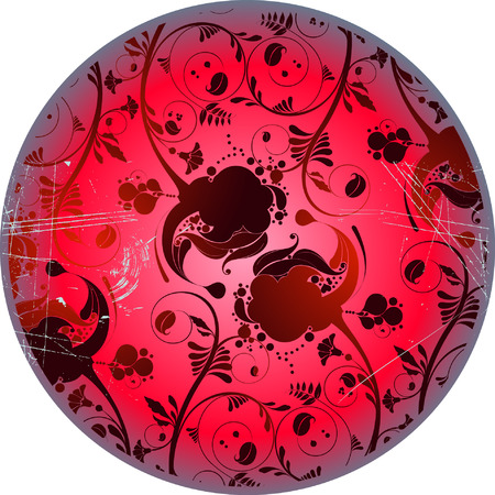 vector flower backgroundのイラスト素材