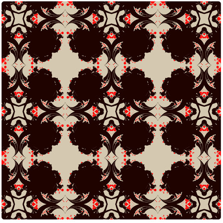 vector flower backgroundのイラスト素材