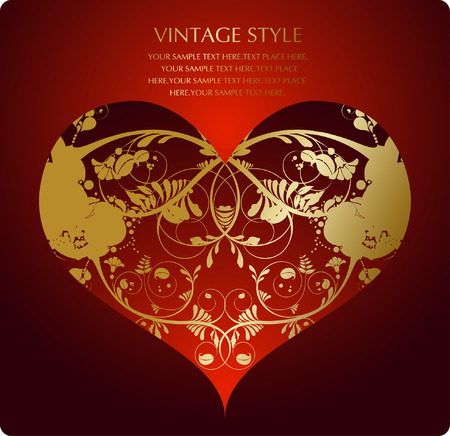 vector flower backgroundのイラスト素材