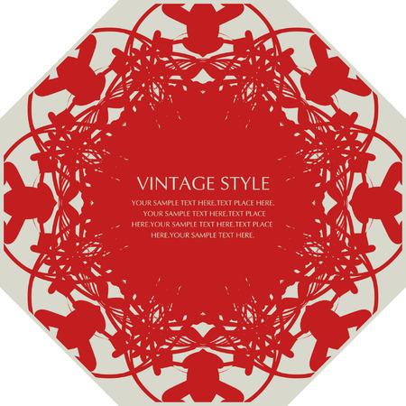 vector flower backgroundのイラスト素材