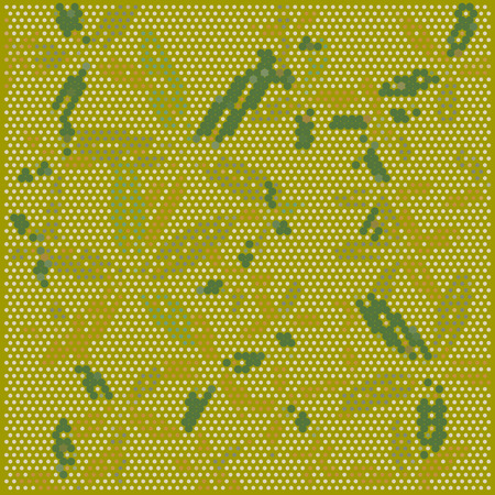 dot flowerのイラスト素材