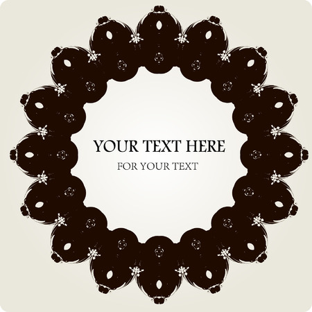 vector flower backgroundのイラスト素材