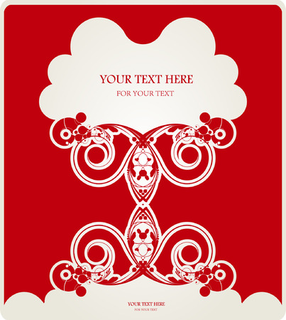 vector flower backgroundのイラスト素材