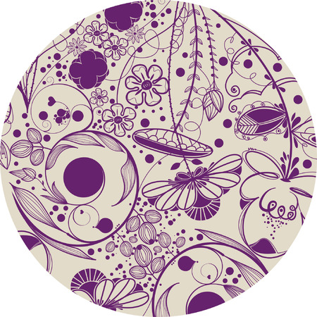 flower backgroundのイラスト素材