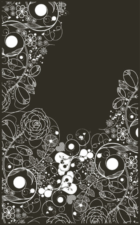 flower backgroundのイラスト素材