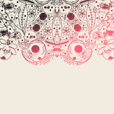 flower backgroundのイラスト素材