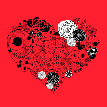 flower backgroundのイラスト素材