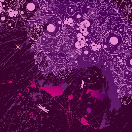  flower backgroundのイラスト素材