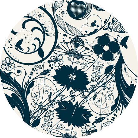 flower backgroundのイラスト素材