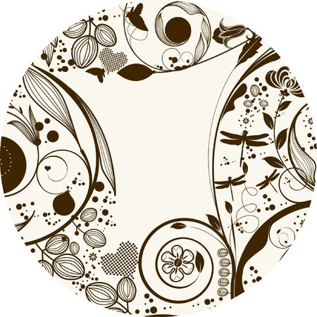 flower backgroundのイラスト素材