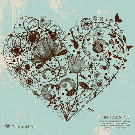 flower backgroundのイラスト素材