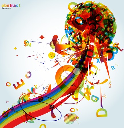 Abstract Backgroundのイラスト素材