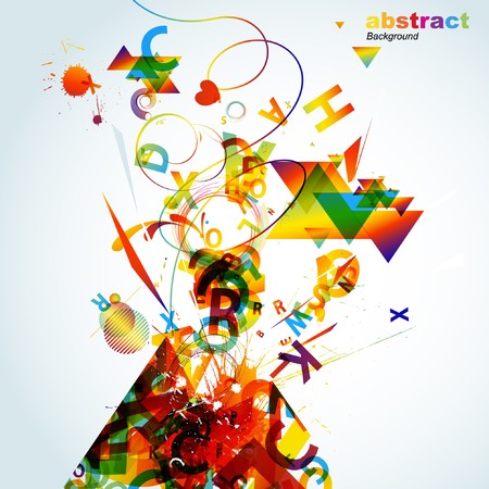 Abstract colorful background.のイラスト素材