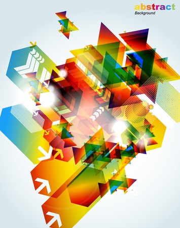 Abstract colorful background.のイラスト素材