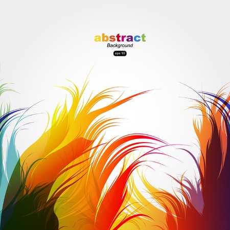 Abstract flame wave backgroundのイラスト素材