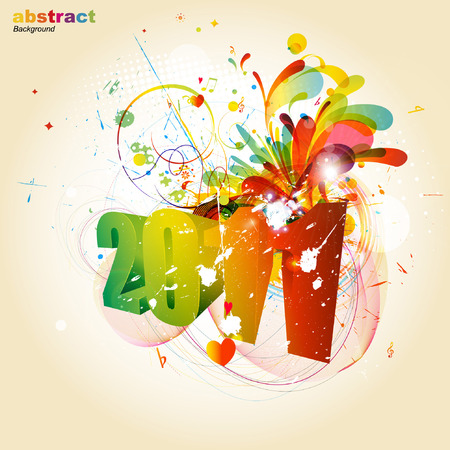 2011のイラスト素材