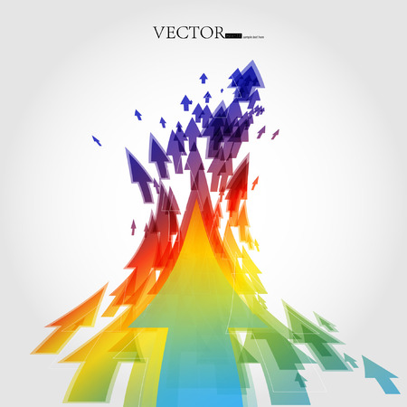 Abstract colorful background.のイラスト素材