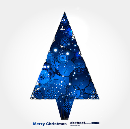 xmas-treeのイラスト素材