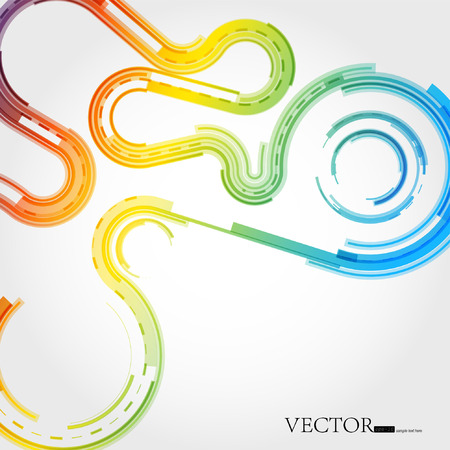 Abstract colorful background のイラスト素材