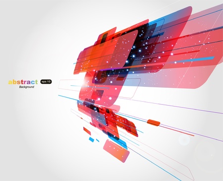 Abstract colorful background のイラスト素材