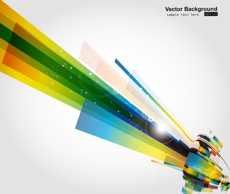 Abstract colorful background. Vector.のイラスト素材