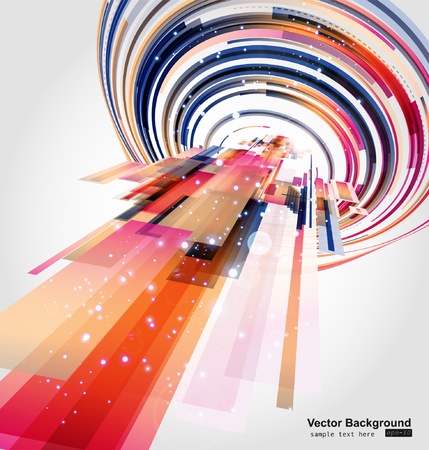 Abstract colorful background. Vector.のイラスト素材