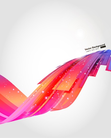 Abstract colorful background. Vector.のイラスト素材