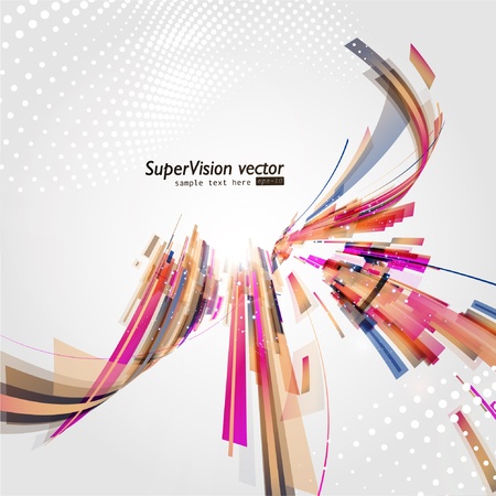 Abstract colorful background. Vector.のイラスト素材