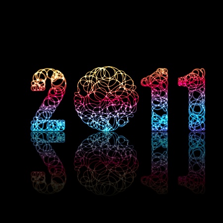 2011のイラスト素材