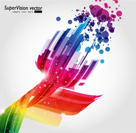 Abstract colorful background. Vector.のイラスト素材