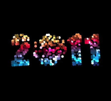 2011のイラスト素材