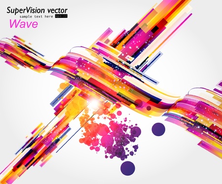 Abstract Background のイラスト素材