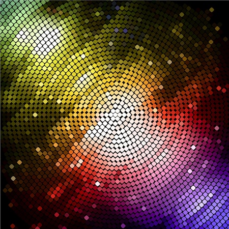  mosaicのイラスト素材