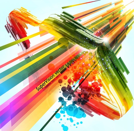 Abstract Background のイラスト素材