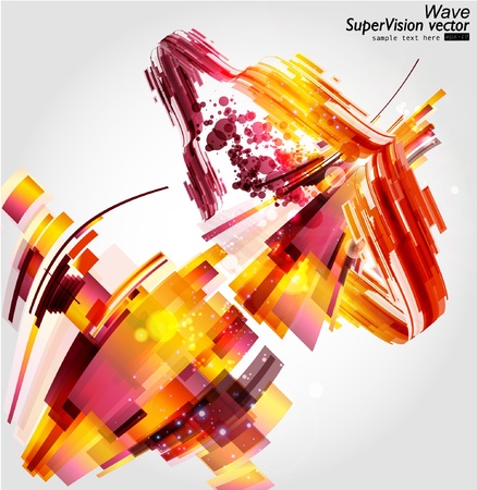 Abstract Background のイラスト素材