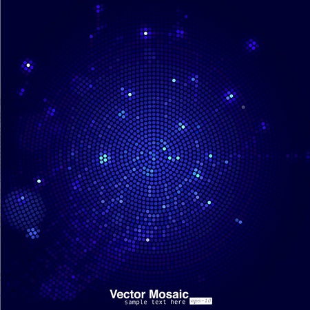vector mosaicのイラスト素材