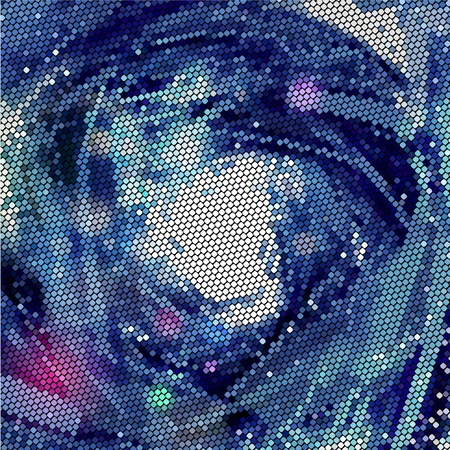 vector mosaicのイラスト素材