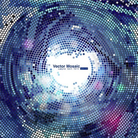 vector mosaicのイラスト素材