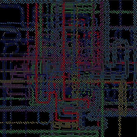 vector mosaicのイラスト素材