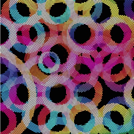 vector mosaicのイラスト素材