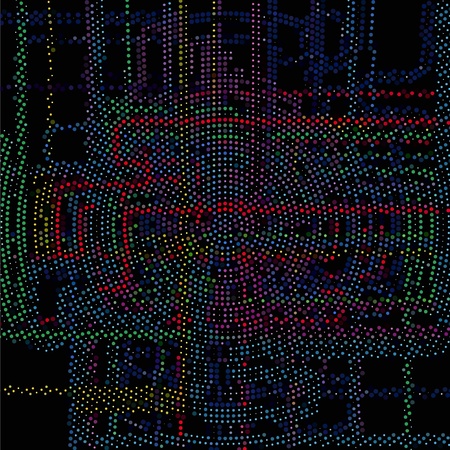 vector mosaicのイラスト素材